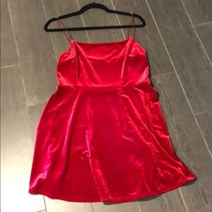 Urban Outfitters Velvet Dress
